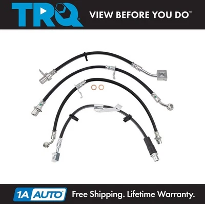 Juego de mangueras de freno TRQ para Chevrolet Equinox GMC Terrain 2013-2016 Foto 1 de 4