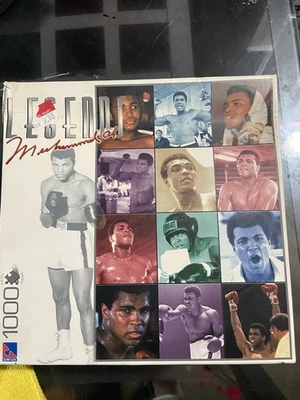 Legends Muhammad Ali 1000 Piece Puzzle Factory Sealed New Free Shipping - Image 1 of 2