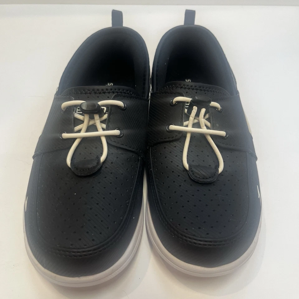 Zapatos para hombre Reef Breakwater talla 9 negros sin cordones mocasines para barco calce relajado informales Foto 1 de 4