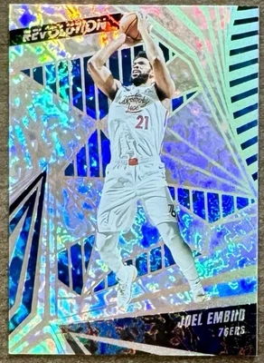 2023-24 Panini Revolution Winter Joel Embiid #95 Avalanche Parallel | 76ers - Image 1 of 2