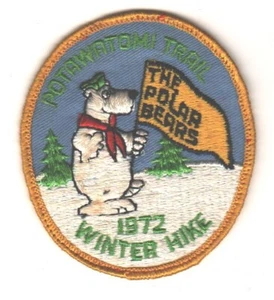 BSA 1972 POTAWATOMI TRAIL WINTER HIKE BOY SCOUTS PORTAGE TRAILS VOLUME DISCOUNT - Picture 1 of 1