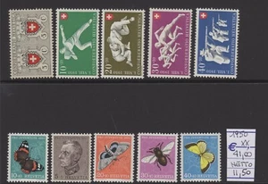 Svizzera 1950 annata completa nuova gomma integra mnh - Imagen 1 de 1