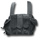 COMBAT 95 CHEST RIG, AMMO POUCHES, WEBBING KIT, BLACK [70929]