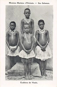 Solomon Islands - VISALE - Schoolgirls - Publ. Missions Maristes d'Océanie - Picture 1 of 2