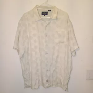 Camicia uomo Nat Nast misto seta manica corta con bottoni 2XL - Foto 1 di 4