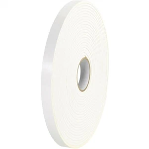 Tape Logic Double Sided Foam Tape 1" x 72 yard (1/32" Thick White)12 Roll/Case) - Picture 1 of 1