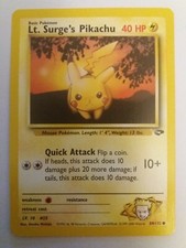 POKEMON GYM CHALLENGE SET /132 RARE COMMON UNCOMMON TRAINER POKEMON CARDS