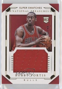 2015 Panini National Treasures Super Swatches Rookies /99 Bobby Portis Rookie RC