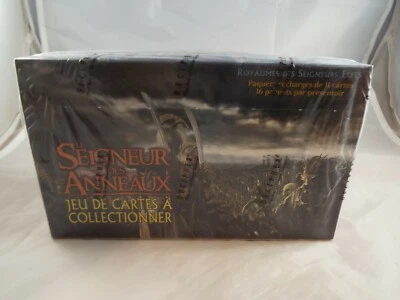 LORD OF THE RINGS TCG REALM OF THE ELF LORDS SEALED BOOSTER BOX OF 36 (French) - Image 1 of 4