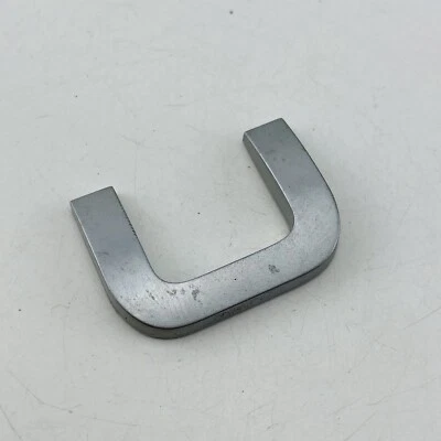 07 08 09 Saturn Aura emblema logotipo letra insignia maletero trasero plateado OEM E16U Foto 1 de 4