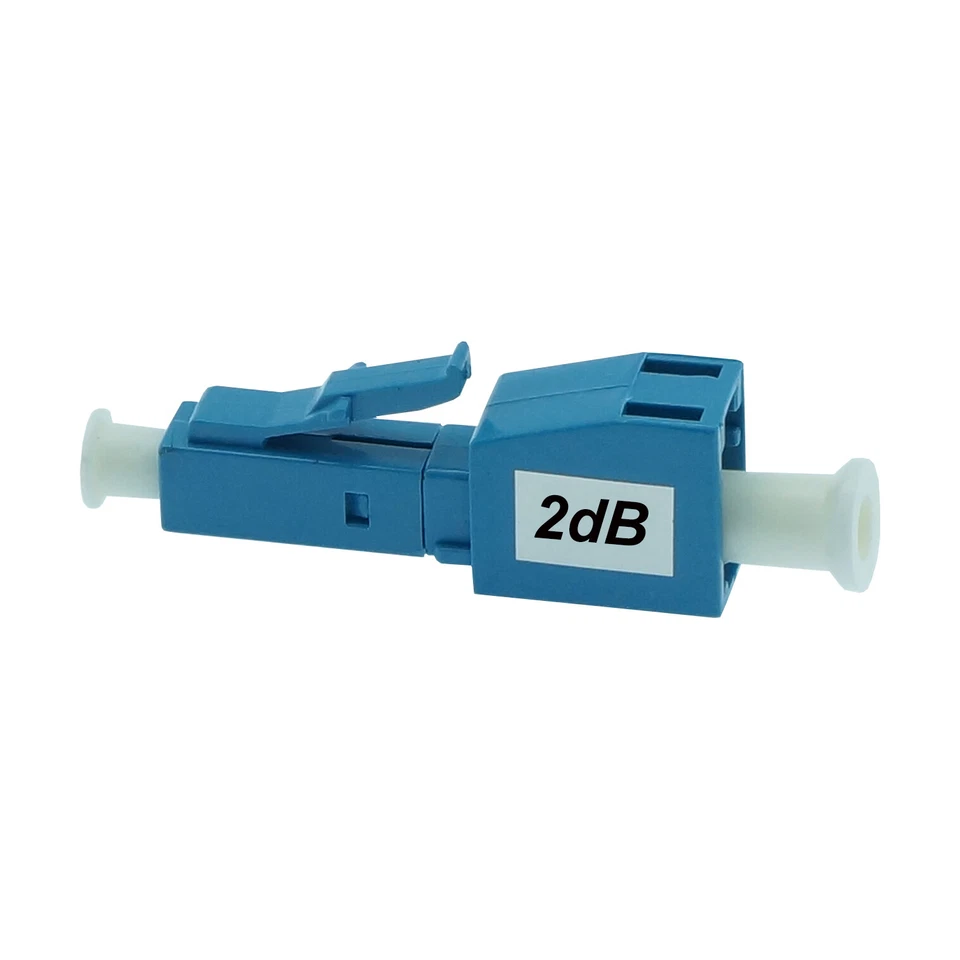LC/UPC SM Attenuator F-M 2dB Plastic Blue - Image 1 of 1