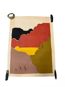 Vintage 1975’er ~ Serigrafie signiert ~ ABSTRAKTER EXPRESSIONIST ~ Wolken ~ Musa Jaouni ~ 2/10 ~ - Bild 1 von 9