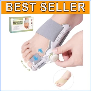 Portable Bunion Corrector Kit with Big Toe Separator - Soft & Breathable Comfort - Picture 1 of 9