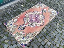 Turkish rug, Vintage rug, Handmade rug, Area rug, Wool rug, Carpet 3,5 x 6,6 ft