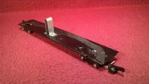 S AMERICAN FLYER 735 OPERATING PASSENGER CAR - METAL CHASSIS W/ TRUCK FRAMES - Picture 1 of 8
