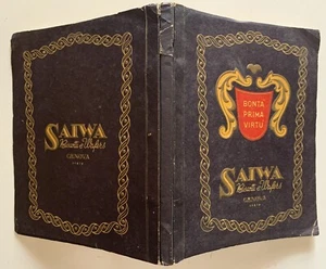 SAIWA CATALOGUE PUBLISHED 50TH ANNIVERSARY OF THE HOUSE 1952 COLOR PRINTS - Picture 1 of 10