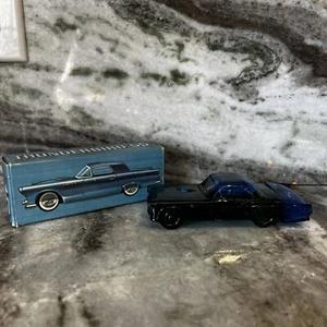 Avon '55 Blue Thunderbird con caja original ~ Deep Woods After Shave botella completa - Imagen 1 de 4