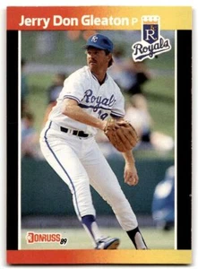 Donruss Jerry Don Gleaton Kansas City Royals 1989 #444 - Imagen 1 de 2