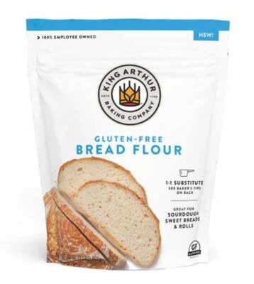 King Arthur Gluten Free Bread Flour: 1:1 Replacement for  Assorted Sizes  - Image 1 of 4