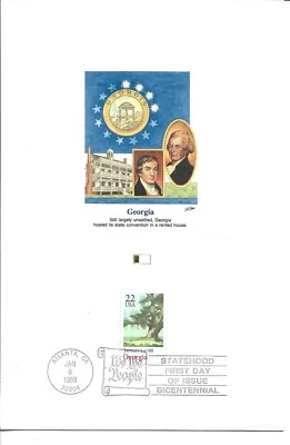 1980-92 FDI, 6  ASSORTED FLEETWOOD PROOF CARDS - Image 1 of 4