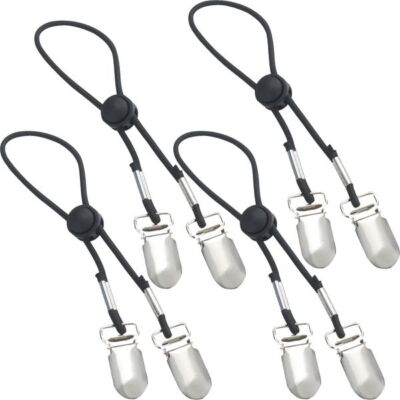 K&B Bettlakenspanner Verstellbar 32-110cm - 8 Stück Spanngummi Gegen Verrutschen