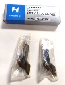 Strong H 115-65900 Overlockmesser für Juki MO-1516 Nähmaschinen 2-teiliges Set NEU - Bild 1 von 1