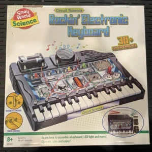 Circuit Science - Rockin Electric Keyboard - Assemble A Keyboard to Play! STEM - Picture 1 of 23