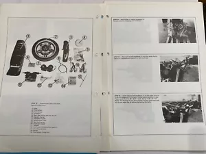 Genuine Honda CB900F SuperSport 1980> Set Up Instruction Manual Book - Picture 1 of 4