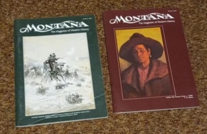 Montana Magazine of Western History Lot Of 2 1990 Build Your Collection - Picture 1 of 4