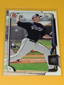 PADRES JAMES NEEDY 2015 BOWMAN PROSPECTS NO NAME / NO TEAM LOGO ERROR #BP60 - Picture 1 of 2