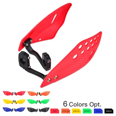 7/8" Motorcycle Hand Guards Handguard Protector For Honda CR CRF XR Dirt Bikes - Image 1 of 4