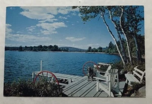 Moose Pond, Bridgeton, Maine Postcard (S1) - Picture 1 of 2