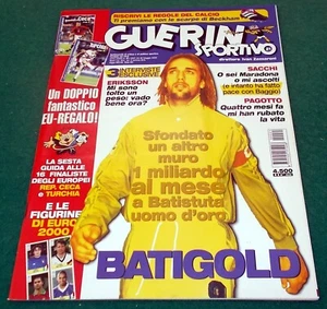 GUERIN SPORTIVO n.21/2000 + 6 FIGURINE allegate album EURO 2000, inserto TURCHIA - Imagen 1 de 5
