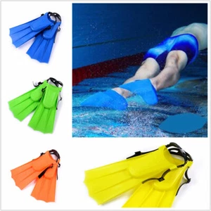 Children Kids Junior Swimming Swim Diving Snorkeling Adjustable Flippers Fins - Picture 1 of 7