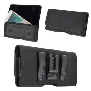 for Samsung Galaxy A7 (2017) Case Metal Belt Clip Horizontal Card Holder Text... - Picture 1 of 6