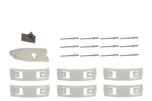 1967 1968 Mustang Rocker Panel molding Hardware Clips Set Right Side Dii - MCLP7 - Picture 1 of 1