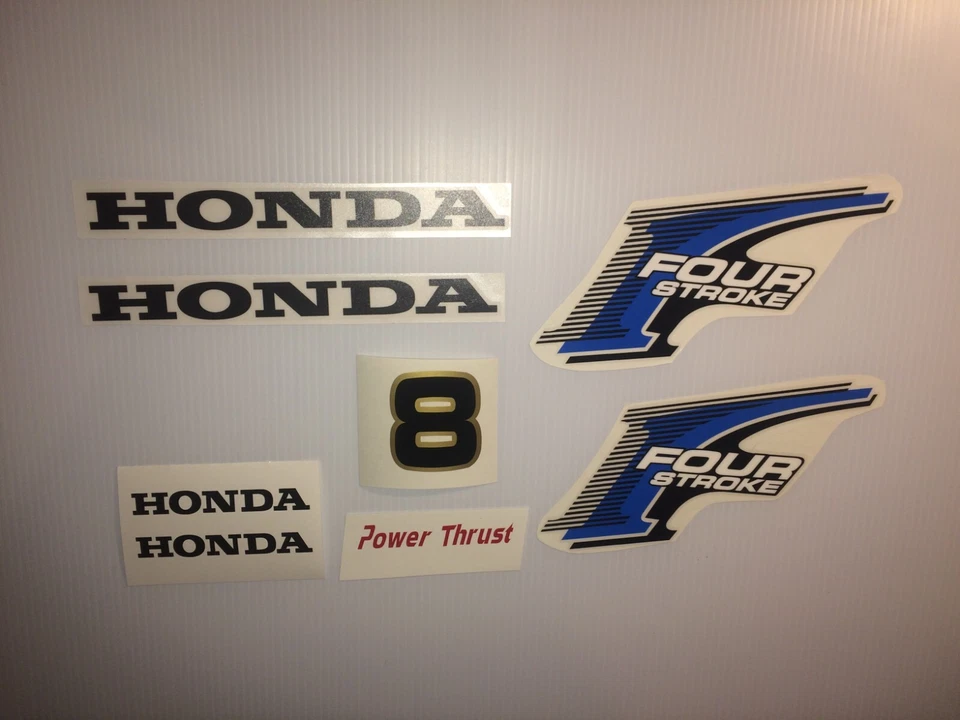 Kit fueraborda honda 8 hp calcomanía marina pegatina Foto 1 de 1