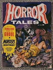Horror Tales vol.2 #3 - bondage cover - vampire - horror magazine - 1970