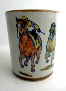 LOUISVILLE STONEWARE 1983 109th Kentucky Derby Mint Julep Cup VINTAGE USA - Picture 1 of 9