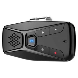 Bluetooth 5.0 Car Kit Speakerphone Hands Free Sun Visor Clip Loud Speaker Phone - Picture 1 of 11