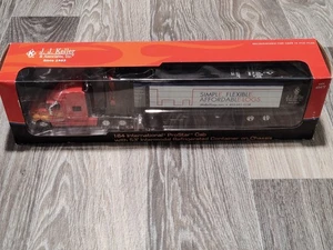 DCP First Gear 1/64 J.J. Keller International ProStar SAP# 45472 Tractor Trailer - Picture 1 of 4