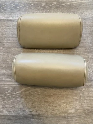 Juego de reposacabezas trasero Volkswagen Beetle 2003-2009 convertible cuero tostado beige  Foto 1 de 4