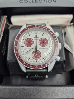 Omega X Swatch Montre en céramique - Photo 1/4