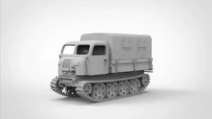 3D Printed 1/72/87/144 German RSO Tracked Tractor Unpainted Model Kit NEW! - Picture 1 of 6
