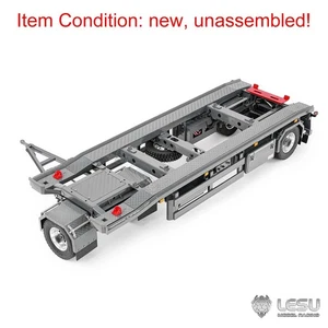 Metal1/14 RC Trailer A0065 KIT Front Wheel Steerable for LESU Roll on off Dumper - Picture 1 of 10