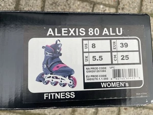 K2 Alexis 80 Alu Inline Skates Größe 39 - Bild 1 von 7