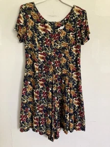Vintage 90’s Express Compaignie Internationale Romper 5/6 Floral USA Made - Picture 1 of 9