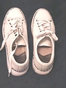 Robert Graham weiß Leder Herren Größe 9 Lifestyle Sneaker - Bild 1 von 11