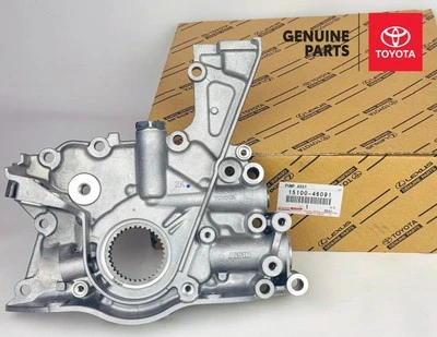 Genuine Toyota Supra IS300 GS300 JZS160 2JZGE 24-Valve OEM Oil Pump 15100-46091 - Image 1 of 4