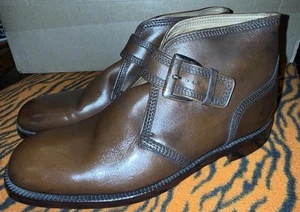 RARE60's/70'sVTG Florsheim Imperial Guardsmen Brown Boots-Men’s 10.5D-NEVER WORN - Picture 1 of 13
